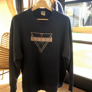 Awesome oversized vintage guess sweatshirt